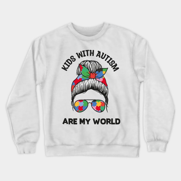 RBT Autism Month Acceptance Registered Behavior Tech Crewneck Sweatshirt by Spreadlove